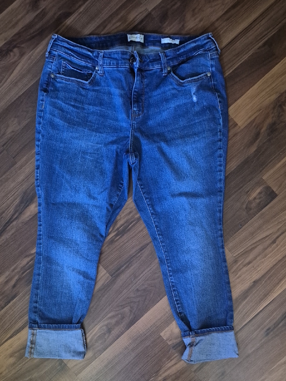 Wonderly Women’s Mid Rise Skinny Jeans 14W